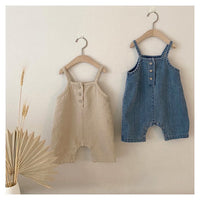 Load image into Gallery viewer, Baby Kid Unisex Solid Color Jumpsuits Wholesale 22041508
