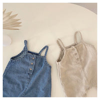 Load image into Gallery viewer, Baby Kid Unisex Solid Color Jumpsuits Wholesale 22041508
