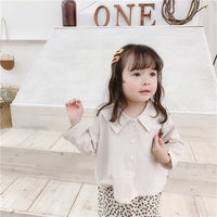 Load image into Gallery viewer, Baby Kid Girls Embroidered Shirts Wholesale 22041803
