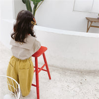 Load image into Gallery viewer, Baby Kid Girls Embroidered Shirts Wholesale 22041803
