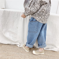 Load image into Gallery viewer, Baby Kid Unisex Solid Color Jeans Wholesale 22041806
