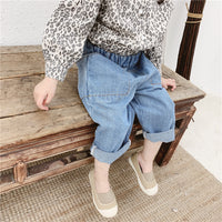 Load image into Gallery viewer, Baby Kid Unisex Solid Color Jeans Wholesale 22041806
