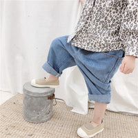 Load image into Gallery viewer, Baby Kid Unisex Solid Color Jeans Wholesale 22041806
