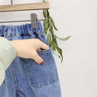 Load image into Gallery viewer, Baby Kid Unisex Solid Color Jeans Wholesale 22041806
