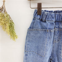 Load image into Gallery viewer, Baby Kid Unisex Solid Color Jeans Wholesale 22041806

