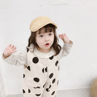 Load image into Gallery viewer, Baby Kid Unisex Polka dots Print Jumpsuits Wholesale 22041807
