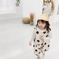 Load image into Gallery viewer, Baby Kid Unisex Polka dots Print Jumpsuits Wholesale 22041807
