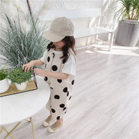 Load image into Gallery viewer, Baby Kid Unisex Polka dots Print Jumpsuits Wholesale 22041807
