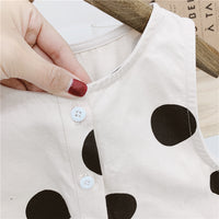 Load image into Gallery viewer, Baby Kid Unisex Polka dots Print Jumpsuits Wholesale 22041807
