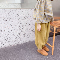 Load image into Gallery viewer, Baby Kid Girls Solid Color Pants Wholesale 220418100
