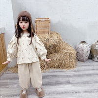 Load image into Gallery viewer, Baby Kid Girls Solid Color Pants Wholesale 220418100
