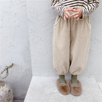 Load image into Gallery viewer, Baby Kid Girls Solid Color Pants Wholesale 220418100
