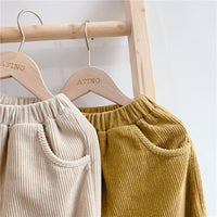 Load image into Gallery viewer, Baby Kid Girls Solid Color Pants Wholesale 220418100
