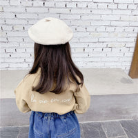 Load image into Gallery viewer, Baby Kid Girls Letters Embroidered Shirts Wholesale 220418102

