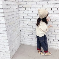 Load image into Gallery viewer, Baby Kid Girls Letters Embroidered Shirts Wholesale 220418102
