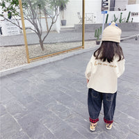 Load image into Gallery viewer, Baby Kid Girls Letters Embroidered Shirts Wholesale 220418102
