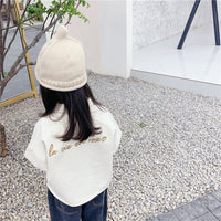 Load image into Gallery viewer, Baby Kid Girls Letters Embroidered Shirts Wholesale 220418102
