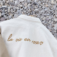 Load image into Gallery viewer, Baby Kid Girls Letters Embroidered Shirts Wholesale 220418102
