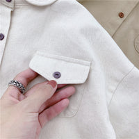 Load image into Gallery viewer, Baby Kid Girls Letters Embroidered Shirts Wholesale 220418102
