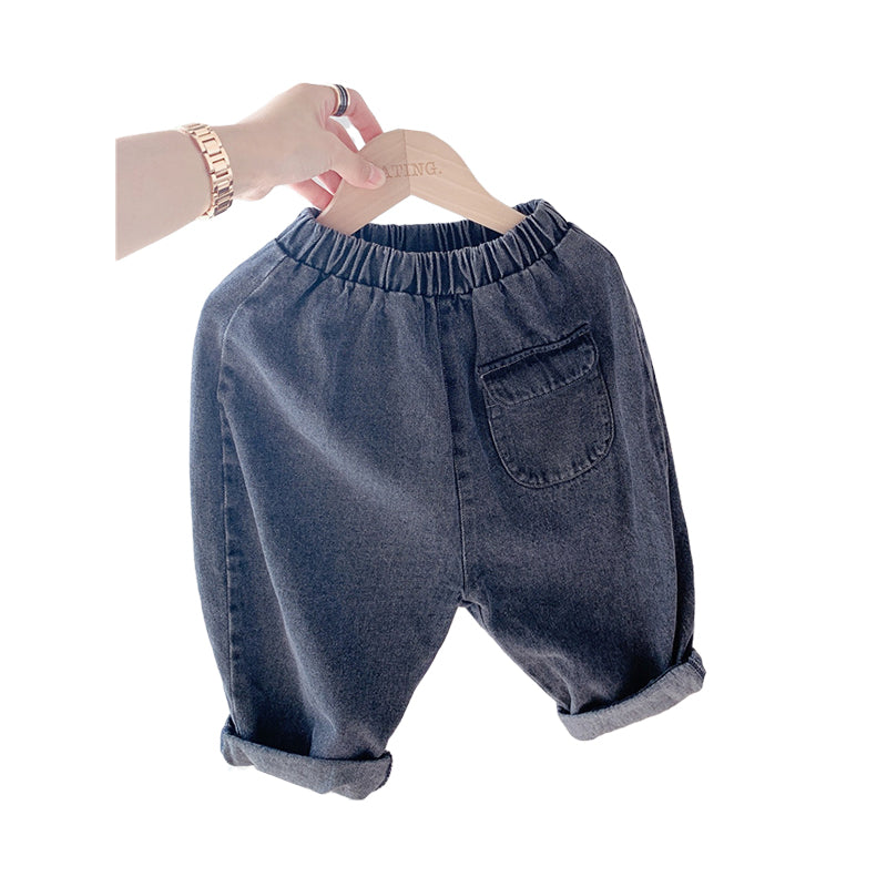 Baby Kid Girls Solid Color Pants Wholesale 220418104