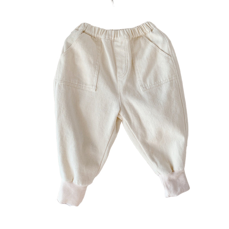 Baby Kid Girls Solid Color Pants Wholesale 220418106