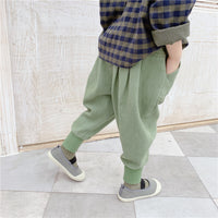 Load image into Gallery viewer, Baby Kid Girls Solid Color Pants Wholesale 220418106

