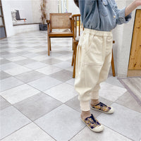Load image into Gallery viewer, Baby Kid Girls Solid Color Pants Wholesale 220418106
