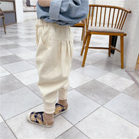 Load image into Gallery viewer, Baby Kid Girls Solid Color Pants Wholesale 220418106
