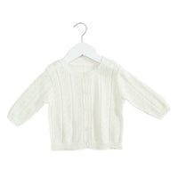 Load image into Gallery viewer, Baby Kid Girls Solid Color Crochet Cardigan Wholesale 22041811
