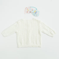 Load image into Gallery viewer, Baby Kid Girls Solid Color Crochet Cardigan Wholesale 22041811
