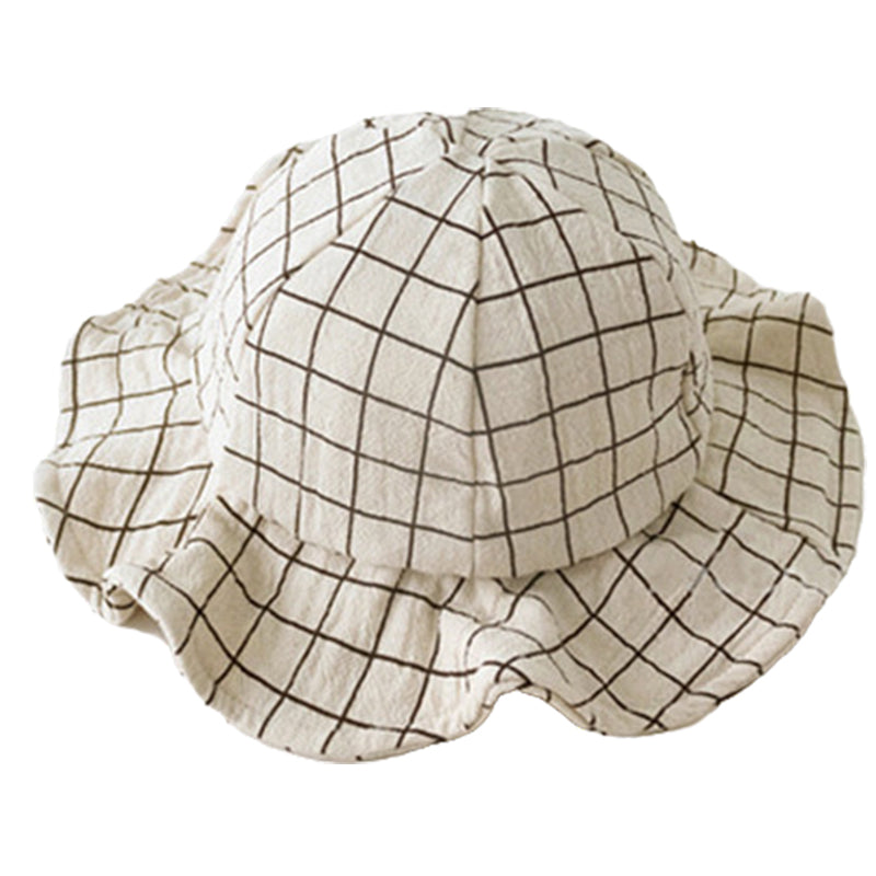 Unisex Solid Color Polka dots Checked Accessories Hats Wholesale 220418120