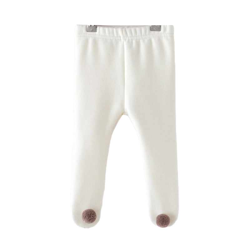 Baby Girls Solid Color Pants Wholesale 220418123