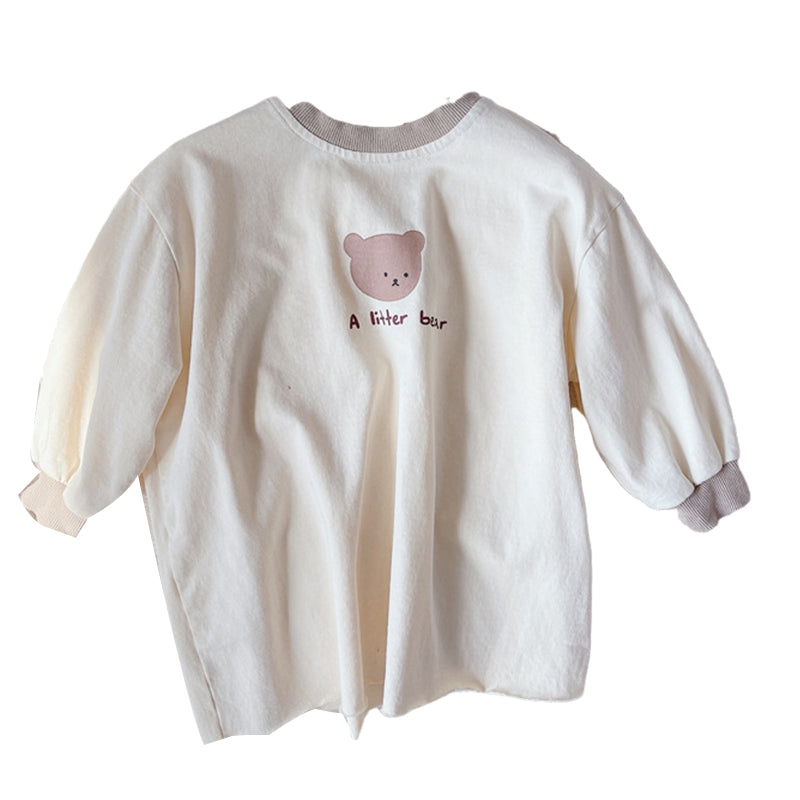 Baby Kid Unisex Solid Color Tops Wholesale 220418127