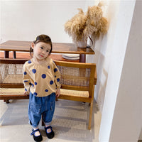 Load image into Gallery viewer, Baby Kid Girls Polka dots Tops Wholesale 220418135
