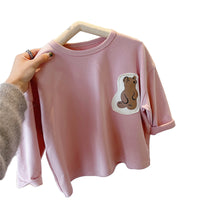 Load image into Gallery viewer, Baby Kid Girls Solid Color Tops Wholesale 220418139
