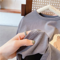 Load image into Gallery viewer, Baby Kid Girls Solid Color Tops Wholesale 220418139
