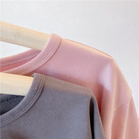 Load image into Gallery viewer, Baby Kid Girls Solid Color Tops Wholesale 220418139
