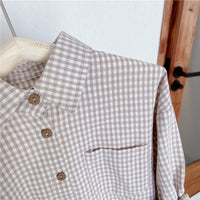 Load image into Gallery viewer, Baby Kid Unisex Checked Shirts Wholesale 220418150
