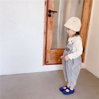 Load image into Gallery viewer, Baby Kid Girls Striped Jumpsuits Wholesale 220418154
