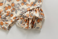 Load image into Gallery viewer, 2 Pieces Set Baby Kid Girls Flower Print Tank Tops Swimwears And Shorts And Rompers Wholesale 220418176
