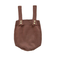 Load image into Gallery viewer, Baby Unisex Solid Color Knitwear Rompers Wholesale 220418178
