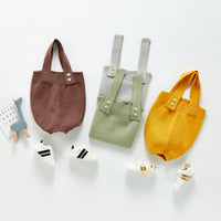 Load image into Gallery viewer, Baby Unisex Solid Color Knitwear Rompers Wholesale 220418178
