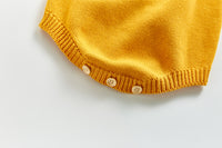 Load image into Gallery viewer, Baby Unisex Solid Color Knitwear Rompers Wholesale 220418178
