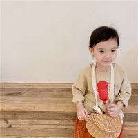 Load image into Gallery viewer, Baby Kid Girls Cartoon Print Tops Wholesale 220418197
