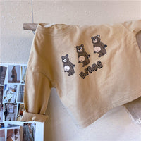 Load image into Gallery viewer, Baby Kid Unisex Letters Animals Cartoon Print Tops Wholesale 220418198
