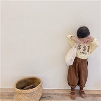 Load image into Gallery viewer, Baby Kid Unisex Solid Color Pants Wholesale 220418199
