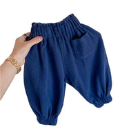Load image into Gallery viewer, Baby Kid Girls Solid Color Pants Wholesale 220418203
