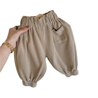 Load image into Gallery viewer, Baby Kid Girls Solid Color Pants Wholesale 220418203
