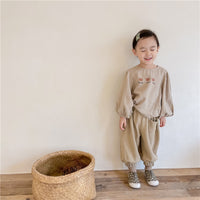 Load image into Gallery viewer, Baby Kid Girls Solid Color Pants Wholesale 220418203

