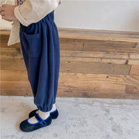 Load image into Gallery viewer, Baby Kid Girls Solid Color Pants Wholesale 220418203
